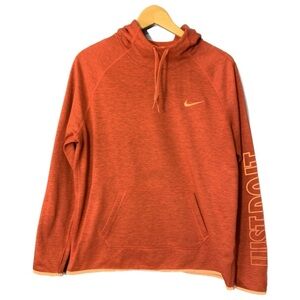 Nike Dark Orange Dri-Fit sweater ladies large